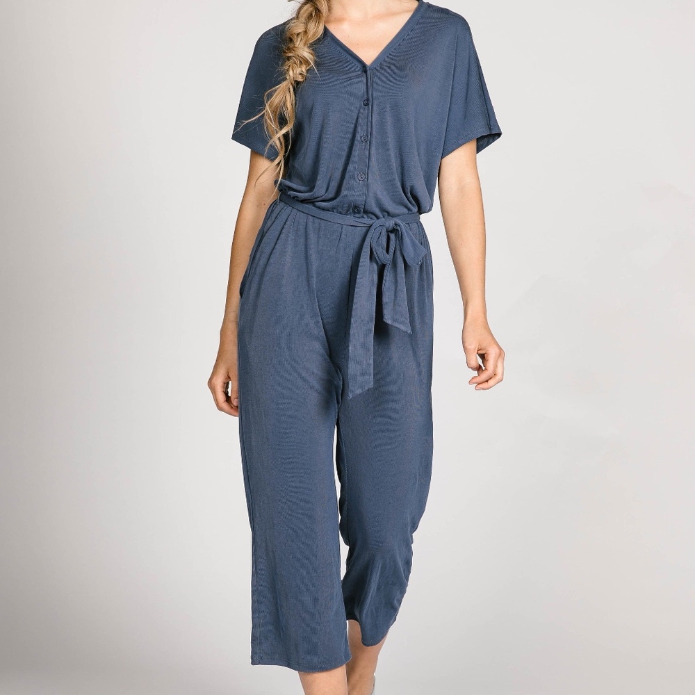 Agnes & Dora Belted Jumpsuit